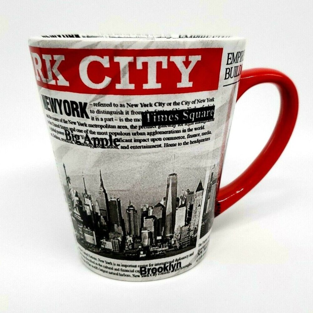 New York City Statue of Liberty Jay Joshua Collectible Coffee Mug Cup